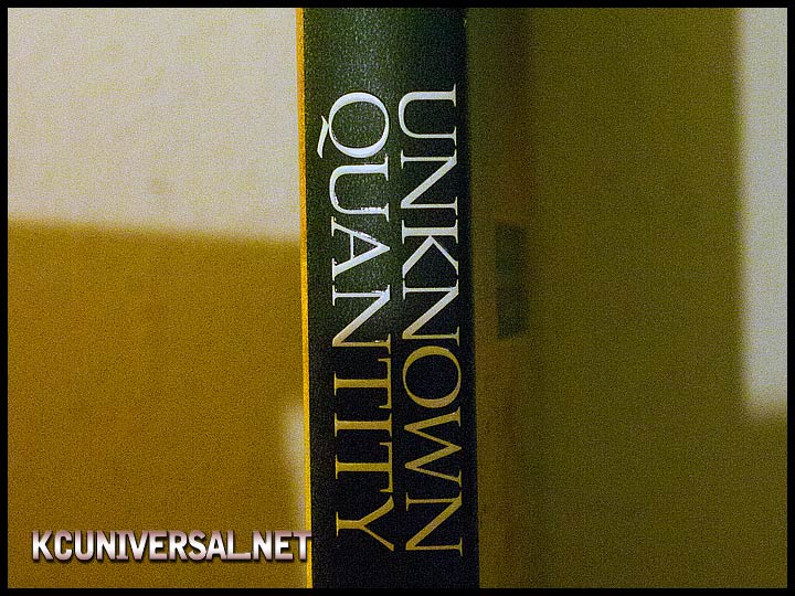 Unknown Quantity (spine)
