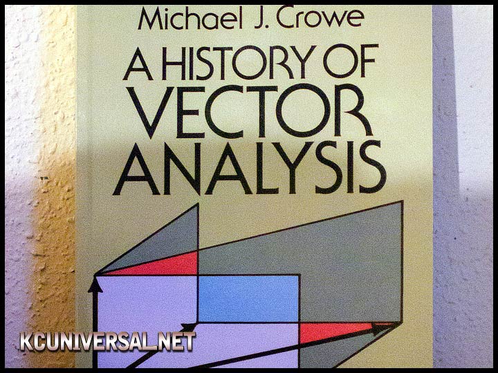 A History of Vector Analysis (front)
